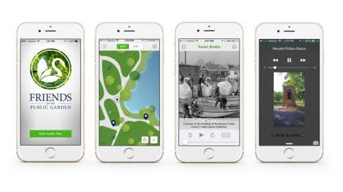 Boston Public Garden: Walking Tour iBeacon Installation & App
